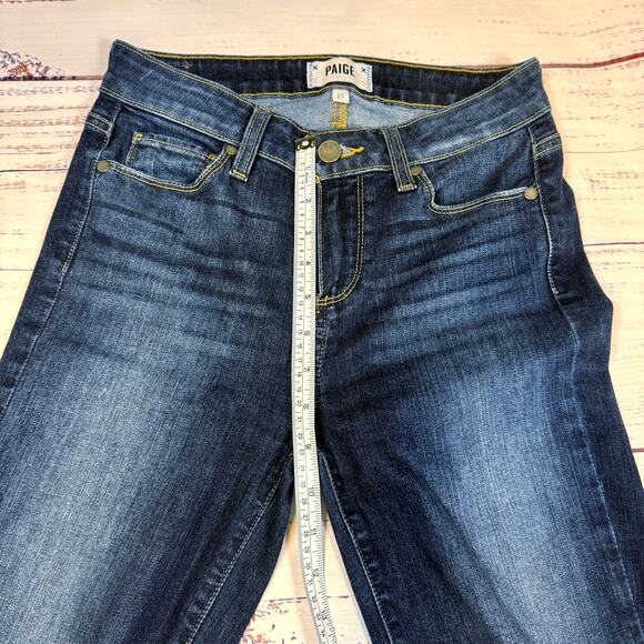 Paige Denim Jeans Women’s Size 27 Hoxton Distressed Ankle - Picture 11 of 12